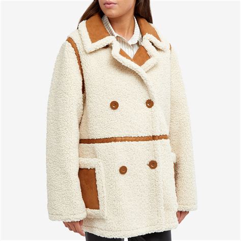 Stand Studio Chloe Faux Shearling Jacket 